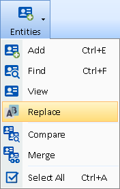 Entities Replace
