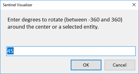 Rotation angle